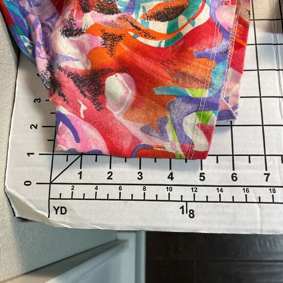 Eber San Francisco Vintage 80s Women Romper Bright Multicolor Punky Brewster Kid - Picture 9 of 12